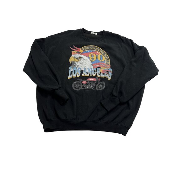 The Laundry Room Jump Jumper Sweatshirt in Canyon Rally Black - Picture 1 of 4
